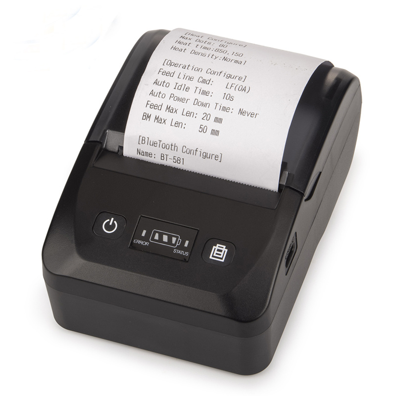 58mm Thermal Receipt Printer Bluetooth