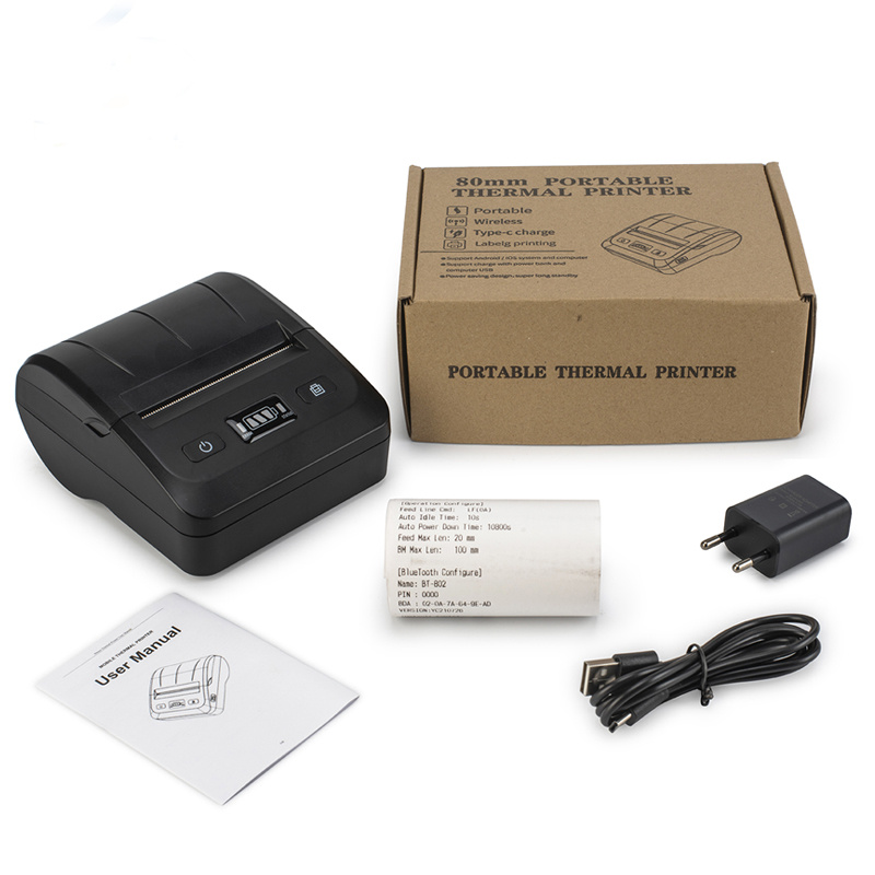 How to Set 80mm Thermal Bluetooth Printer Parameter?