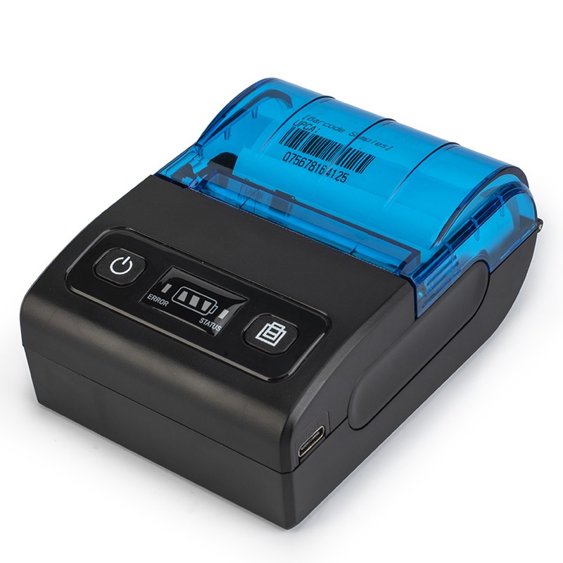 BT-582--58mm Mini Portable Bluetooth Receipt Bill Thermal Printer